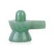 Shivling - 2.25 x 2.25 Inches | Zade Shiva Lingam Idol / Shivling Statue for Pooja - Sphatik & Semi Precious Stone Murties