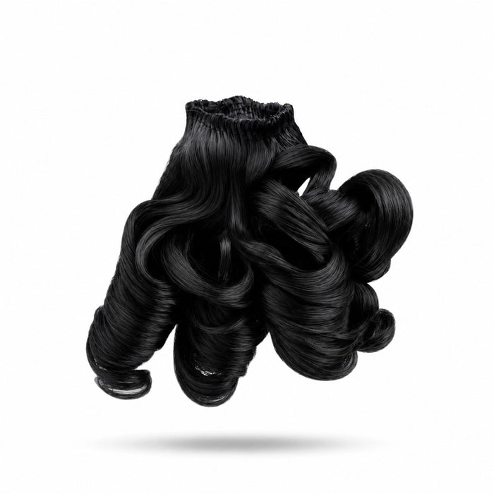 Radha Hair - 5.5 Inches | Artificial Hair/ Curly wig / Synthetic Hair For Goddess