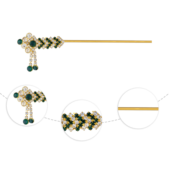 Stone Flute - 4 Inches | Decorative Krishna Bansuri/ Laddu Gopal Flute for Deity Decoration