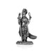 Murugan Statue With Peacock- 3.5 X 2.5 Inches | Silver Kartikeya Statue/ Antique Polish Murugan Silai For Home - German Silver Murties