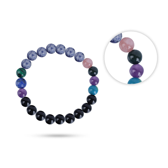 Crystal Bracelet - 2.5 Inches | Bracelet / Semi Precious Stone Hand Band / Crystal Bead Hand Bracelet
