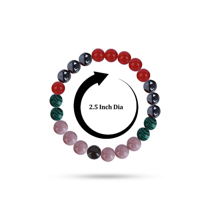 Crystal Bracelet - 2.5 Inches | Wrist Band / Semi Precious Bracelet / Hand Band / Hand Bracelet