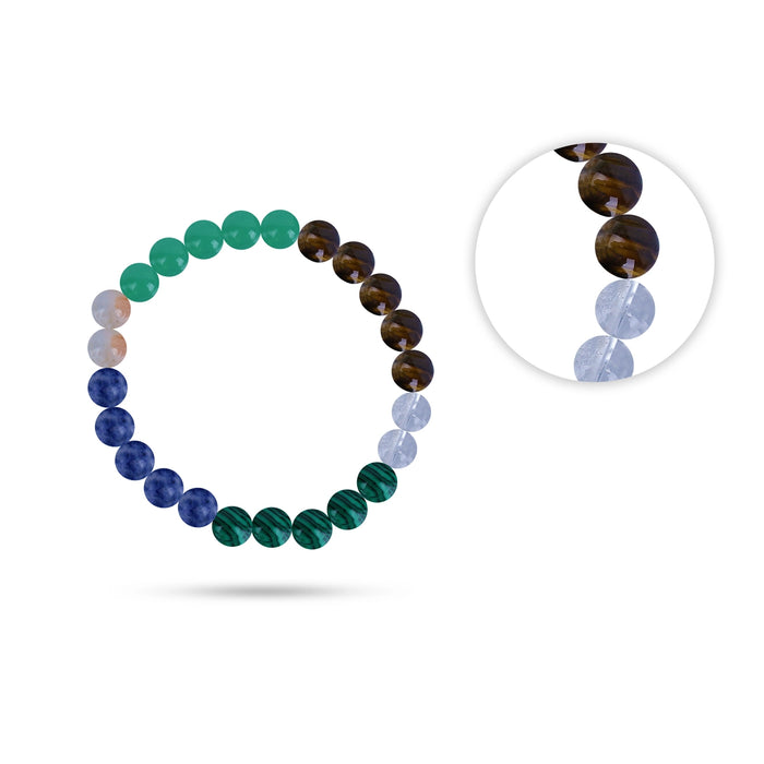 Crystal Bracelet - 2.5 Inches | Semi Precious Bracelet / Hand Band / wrist Band / Bead Bracelet