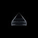 Sphatik Pyramid - 1 x 1 Inch | Spatik Stone Pyramida/ Pyramid Stone for Pooja - Maha Meru & Yantra