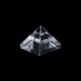 Sphatik Pyramid - 1 x 1 Inch | Spatik Stone Pyramida/ Pyramid Stone for Pooja - Maha Meru & Yantra