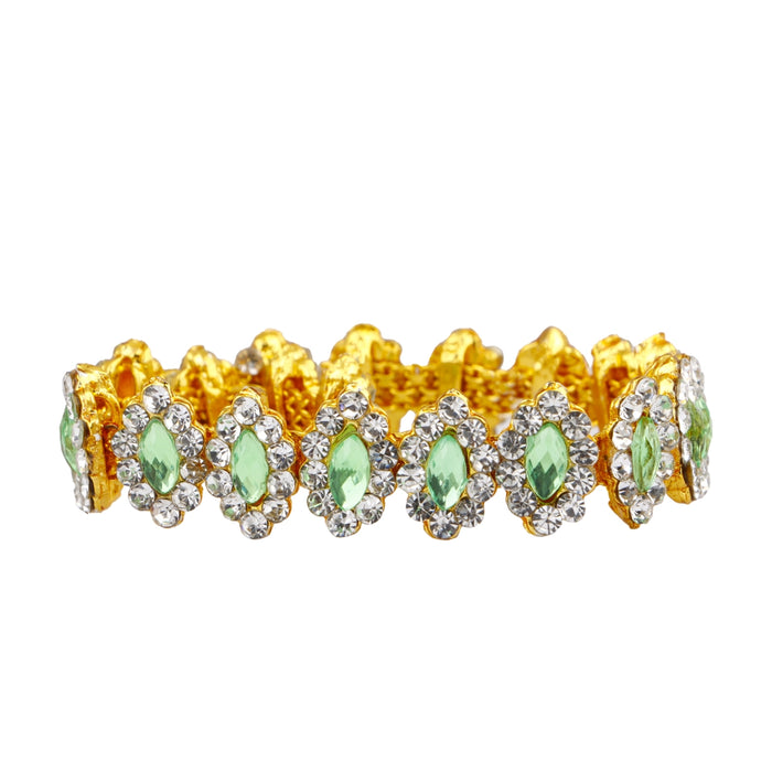 Stone Hip Belt - 5.5 Inch | Ottiyanam/ Waist Belt/ Stone Belt for Deity - Waist & Leg Accessories