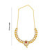 Stone Necklace - 9.5 Inches | Multicolour Stone/ Stone Jewellery for Deity - Neck & Body Accessories