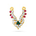 Stone Necklace - 1 Inch | Multicolour Stone Jewellery/ Stone Jewelry for Deity - Neck & Body Accessories