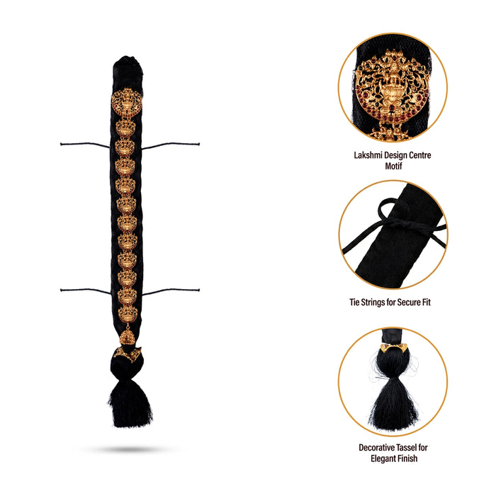 Jadai - 20 Inches | Lakshmi Design Hair Ornament / Traditional Bridal Jadai Amman Alangaram/ Assorted