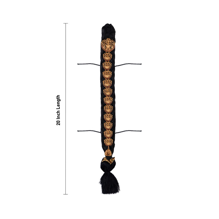 Jadai - 20 Inches | Lakshmi Design Hair Ornament / Traditional Bridal Jadai Amman Alangaram/ Assorted