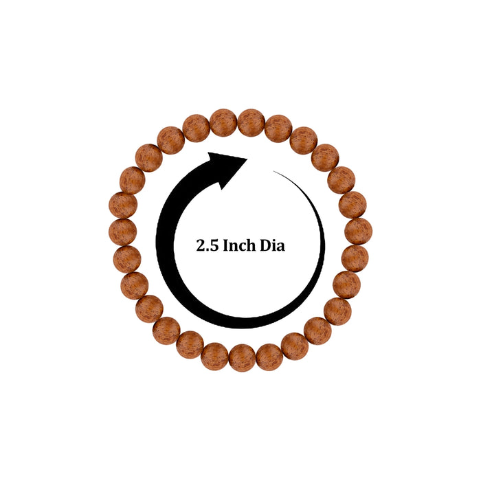 Sengali Bracelet - 2.5 Inches | Wrist Band / Bead Jewellery / Wooden Bracelet for Men & Women