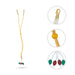 Necklace Thread - 11 Inches | String Of Necklace/ Jewellery String/ Adjustable String for Jewellery - Deity Accessories