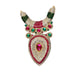 Stone Haram - 15 Inches | Multicolour Stone Jewellery / Artificial Jewelry For Deity - Neck & Body Accessories