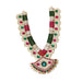 Stone Haram - 15 Inches | Multicolour Stone Jewellery / Artificial Jewelry For Deity - Neck & Body Accessories