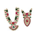 Stone Haram - 15 Inches | Multicolour Stone Jewellery / Artificial Jewelry For Deity - Neck & Body Accessories