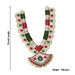 Stone Haram - 15 Inches | Multicolour Stone Jewellery / Artificial Jewelry For Deity - Neck & Body Accessories