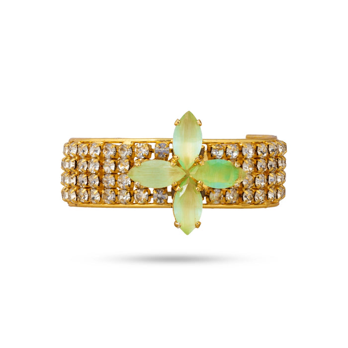 Stone Bangles Pair - 1 Inches | Multicolour Stone Jewellery/ Artificial Jewellery for Deity
