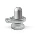 Shiv Ling Murti- 1.5 x 1.5 Inches | Mercury Lingam Idol / Shivling Statue For Pooja - Sphatik & Semi Precious Stone Murties