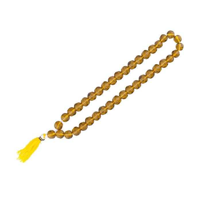 Crystal Mala - 12 Inches | 10 mm/ Semi Precious Stone Mala/ Japa mala for Men & Women/ Assorted