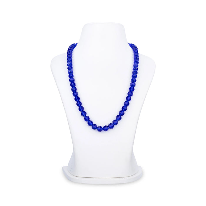 Crystal Mala With Thread Knot - 12 Inches | 10 mm/ Semi Precious Stone Mala for Men & Women - Mala & Pendant
