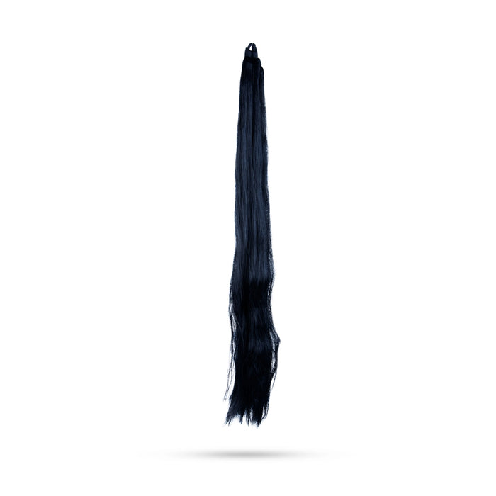 Artificial Hair - 32 Inches | Synthetic Hair Extensions/ Fake Hair For Traditional Styling & Deity Decor