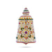 Full Crown - 4.75 X 2.5 Inches | Multicolour Stone Kireedam/ Mukut/ Kiridam For Deity Decoration - Head & Face Accessories