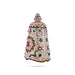 Full Stone Crown - 6.5 X 3.25 Inches | Multicolour Stone Kireedam/ Kiridam/ Mukut For Deity Decor - Head & Face Accessories