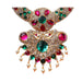 Stone Kabai Necklace - 9 Inches | Multicolour Stone Jewellery / Stone Necklace for Deity - Neck & Body Accessories
