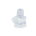 Spatik Shivlinga - 1.75 x 1.5 Inches | Sphatika Shivalinga / Sphatik Shivalinga for Pooja - Sphatik & Semi Precious Stone Murties