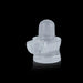 Spatik Shivlinga - 1.75 x 1.5 Inches | Sphatika Shivalinga / Sphatik Shivalinga for Pooja - Sphatik & Semi Precious Stone Murties