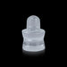 Spatik Shivlinga - 1.75 x 1.5 Inches | Sphatika Shivalinga / Sphatik Shivalinga for Pooja - Sphatik & Semi Precious Stone Murties