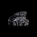 Sphatik Nandi Statue - 0.75 x 1.25 Inches | Spatika Nandi Idol/ Sphatik Nandi Murti for Pooja - Sphatik & Semi Precious Stone Murties