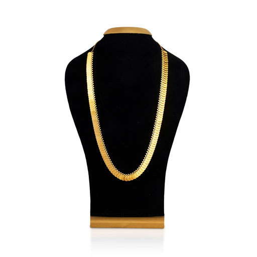 Kasumala Haram - 9 Inches | Gold Polish Kaasumala/ Kasumalai/ Artificial Jewelry For Deity & Traditional Wear - Ethnic Wear Accessories