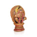 Ayyappan Sitting on Base Murti - 16 x 11 Inches | Rose Quartz Ayyappa Idol/ Iyyapan Statue For Pooja - Sphatik & Semi Precious Stone Murties