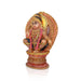 Ayyappan Sitting on Base Murti - 16 x 11 Inches | Rose Quartz Ayyappa Idol/ Iyyapan Statue For Pooja - Sphatik & Semi Precious Stone Murties