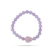 Rose Quartz Bracelet - 2.5 inches | Semi precious stone / Rose Crystal Bracelet for Men & Women - Bracelet