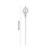 Shivan Soolam - 10.25 Inches | Metal Astras / Stone Trishul / Durga Maa Soolam / Trishul for Pooja - Deity Accessories