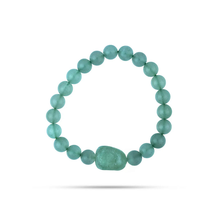 Green Aventurine Bracelet - 2.5 inches| semi precious Bracelet/ Beaded Bracelet for Men & Women - Bracelet