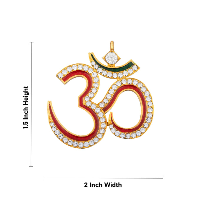 Stone Pendant  - 2.4 Inches |  Stone Locket/ Design Locket/ Dollar for Deity - Neck & Body Accessories