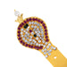 Stone Nagam - 3 x 1.5 Inches | Multicolour Stone Snake / Naag Devta for Pooja, Spiritual Decor - Deity Accessories