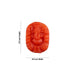 Ganesh Murti - 0.5 x 0.5 Inch | Coral Ganpati Murti/ 5.45 Ct/ Vinayaka Statue for Pooja - Sphatik & Semi Precious Stone Murties