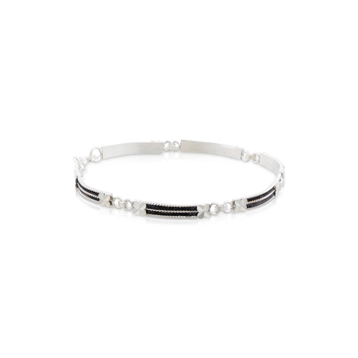 Elephant Hair Bracelet - 8 Inches | Silver Polish Yanai Mudi Bracelet/ Elephant Hair Jewellery for Men & Women - Bracelet