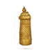 Half Stone Kireedam - 23 x 9.5 Inches | Multicolour Stone Kireedam / Kiridam / Mukut For Deity Decor - Head & Face Accessories