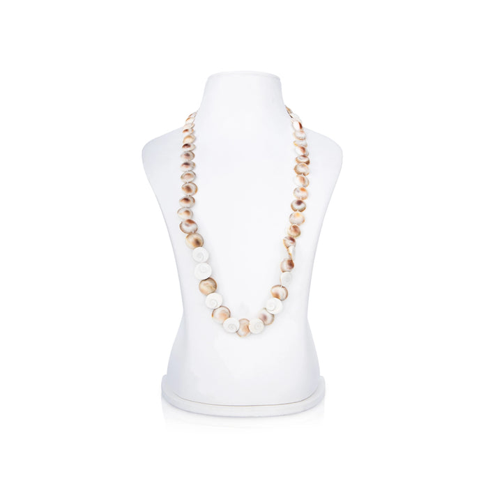 Gomti Chakra Mala With Thread Knot - 16 Inches | 54 Beads Gomati Chakra Mala for Meditation - Mala & Pendant