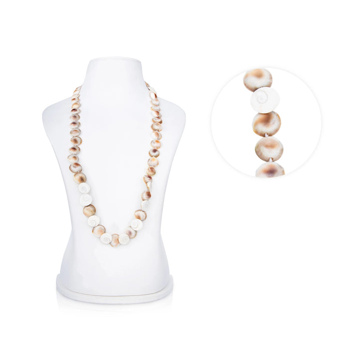 Gomti Chakra Mala With Thread Knot - 16 Inches | 54 Beads Gomati Chakra Mala for Meditation - Mala & Pendant