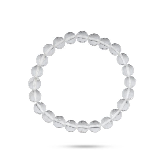 Spatik Bracelet - 3 Inches | Crystal Sphatik Bracelet/ Sphatik Stone Hand Band for Cooling Effect - Sphatik Mala, Pendant, Bracelet
