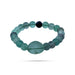 Multi Flourite Bracelet - 2.5 inches| Semi precious Bracelet/ Beaded Bracelet for Men & Women - Bracelet