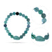 Multi Flourite Bracelet - 2.5 inches| Semi precious Bracelet/ Beaded Bracelet for Men & Women - Bracelet