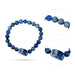 Lapis Bracelet - 2.5 inches| Semi Precious Bead Bracelet / Beaded Bracelet for Men & Women - Bracelet