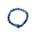 Lapis Bracelet - 2.5 inches| Semi Precious Bead Bracelet / Beaded Bracelet for Men & Women - Bracelet